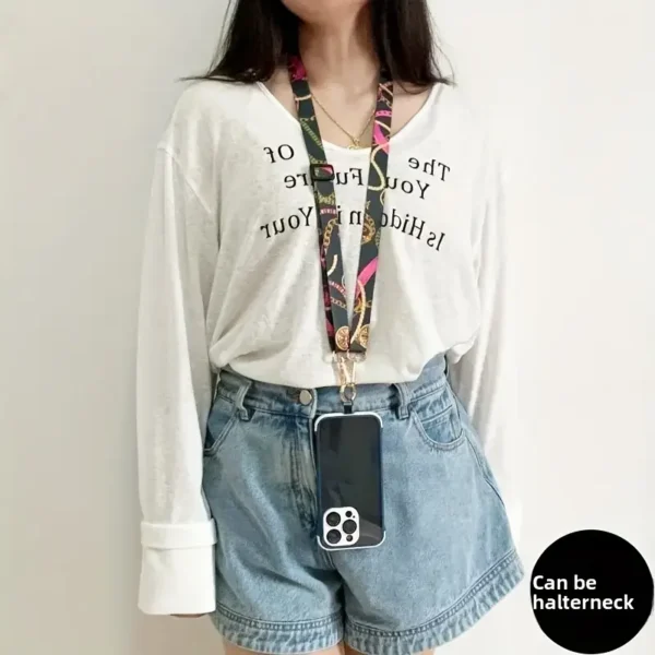 Adjustable Retro Totem Phone Strap