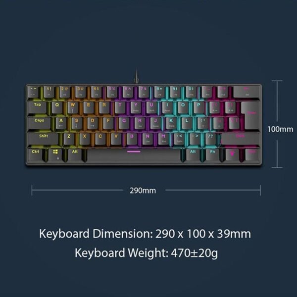 Armaggeddon MKA 1C Neo LED Backlight Mechanical